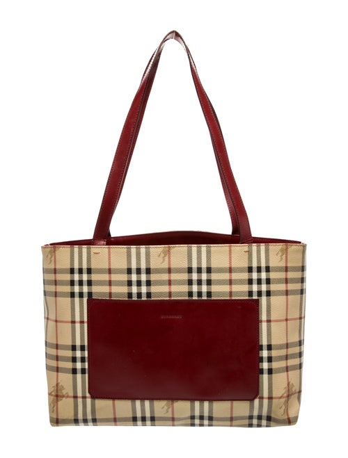 Burberry Haymarket Check Tote