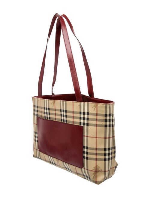 Burberry Haymarket Check Tote