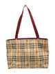 Burberry Haymarket Check Tote