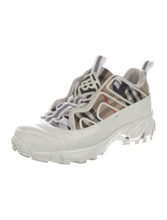 Burberry House Check Pattern Rubber Sneakers