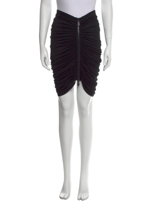 Burberry Pleated Accents Mini Skirt