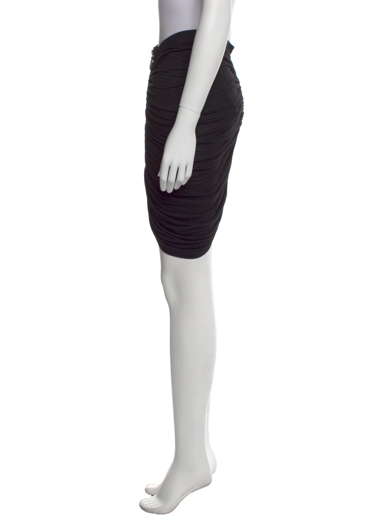 Burberry Pleated Accents Mini Skirt