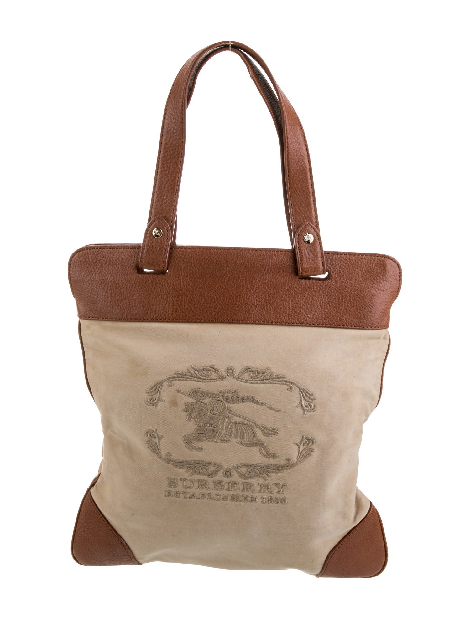 Burberry House Check Top Handle Bag