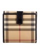 Burberry House Check Pattern Bifold Wallet
