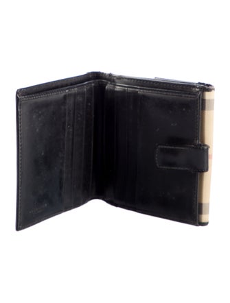 Burberry House Check Pattern Bifold Wallet