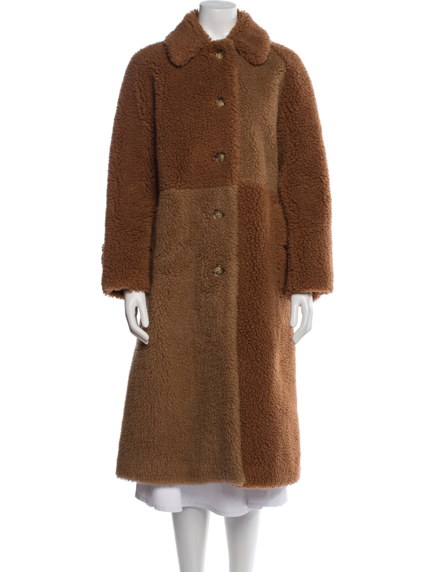 Burberry Faux Fur Coat