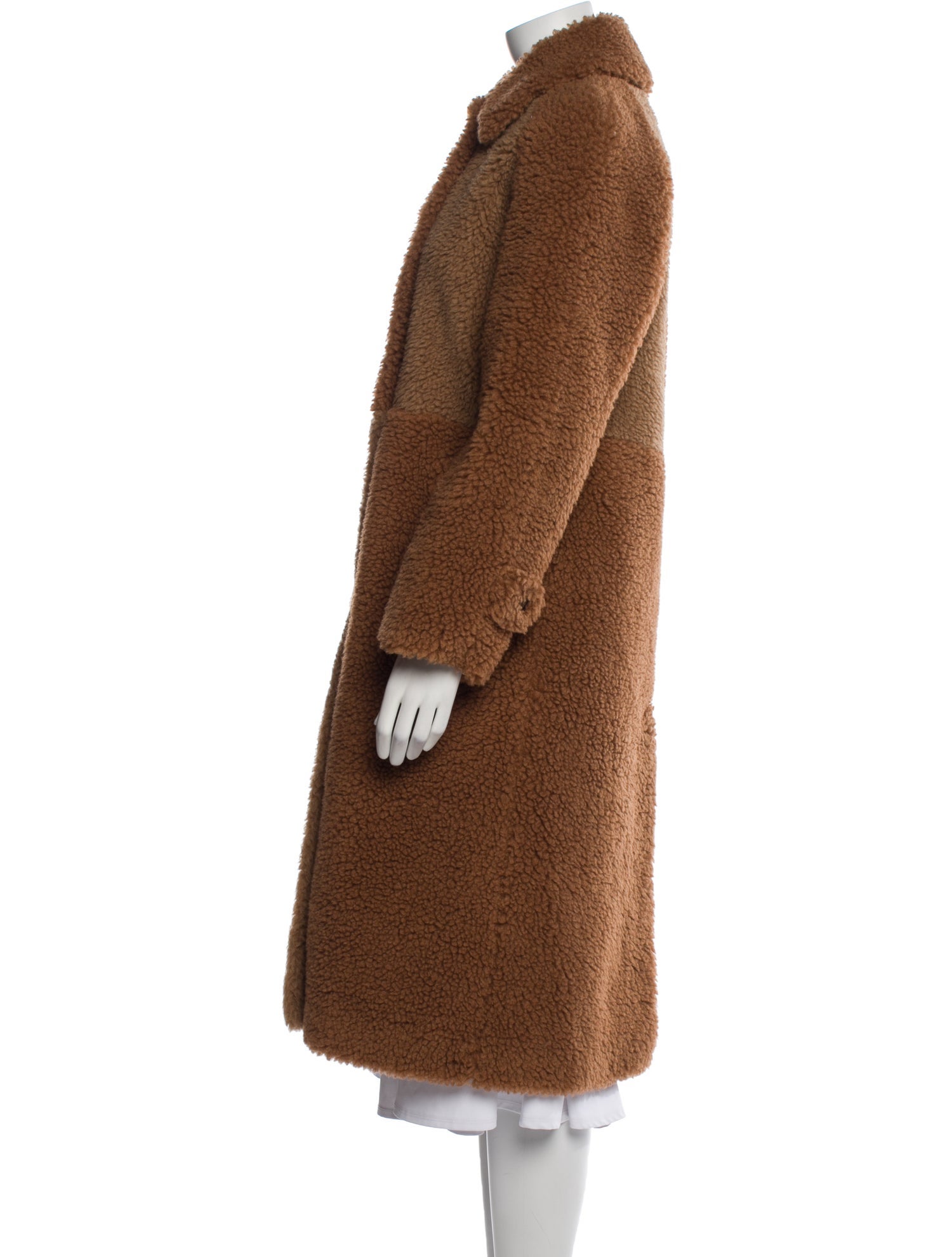 Burberry Faux Fur Coat