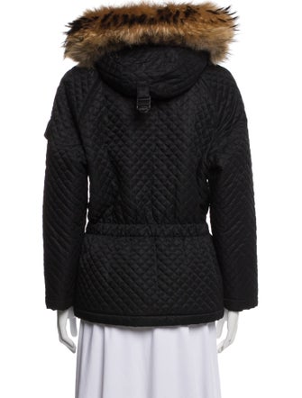 Burberry Printed Fur Jacket