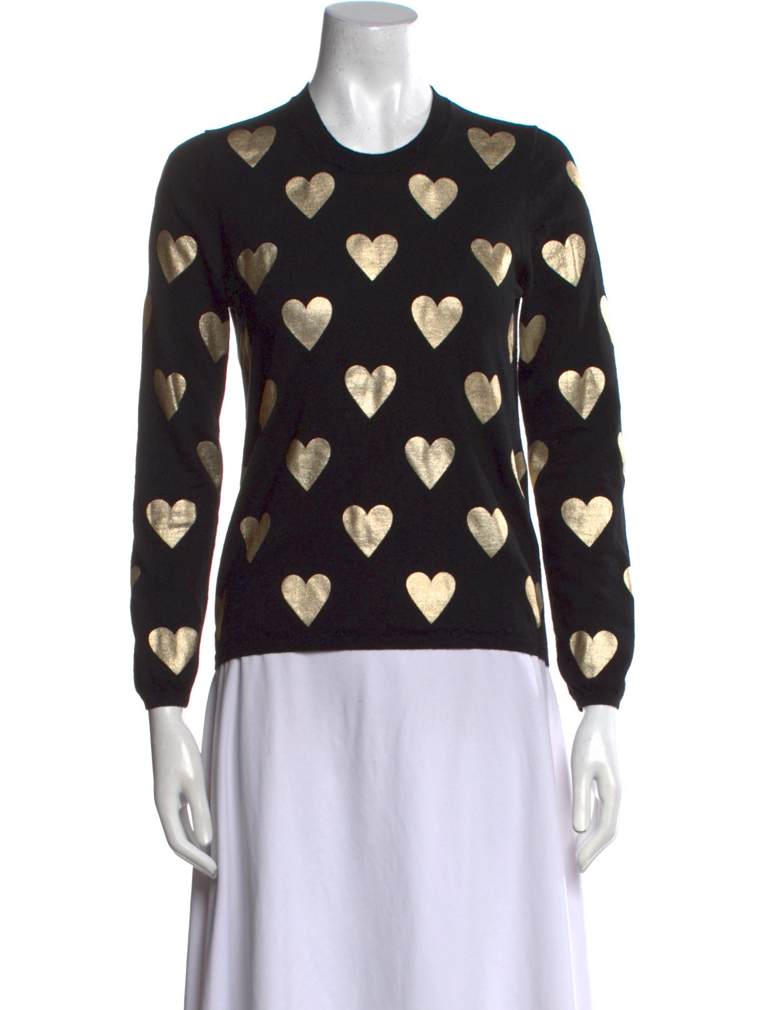 Burberry Merino Wool Printed Sweatshirt