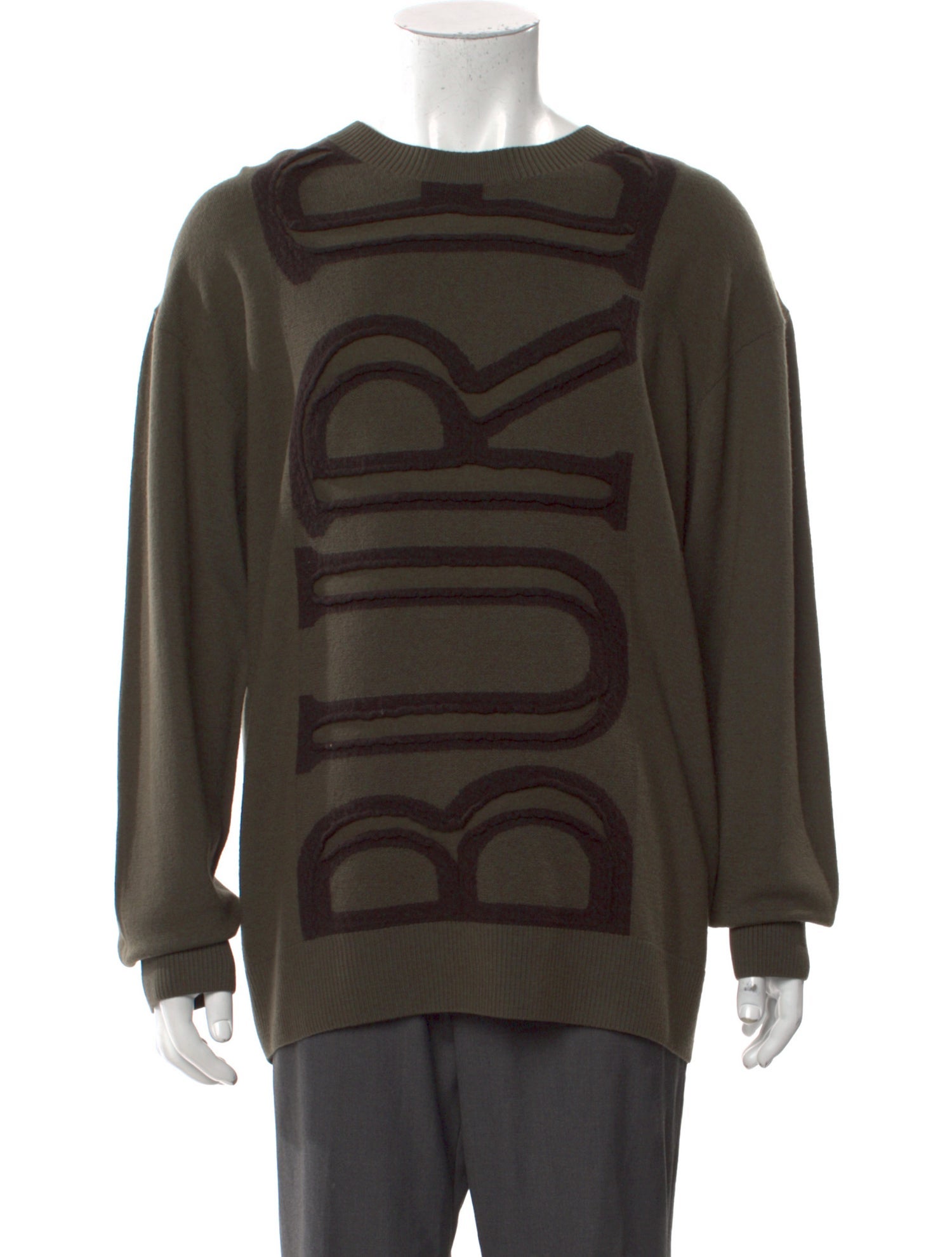 Burberry Wool Printed Sweatshirt