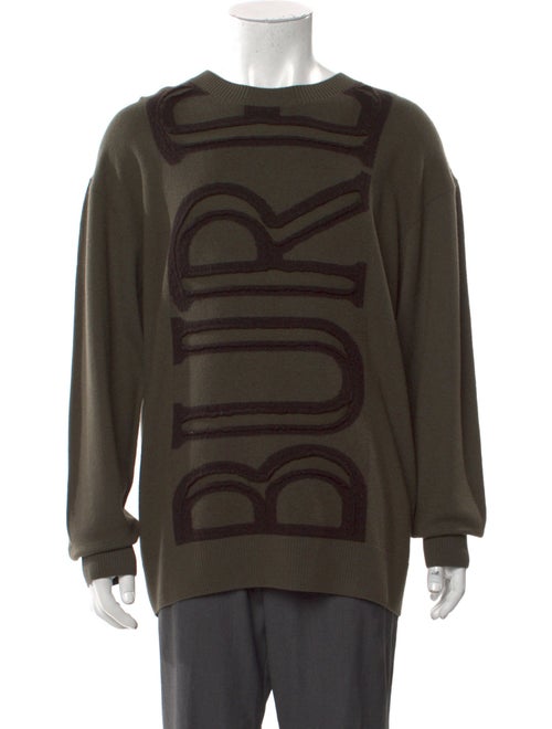 Burberry Wool Printed Sweatshirt