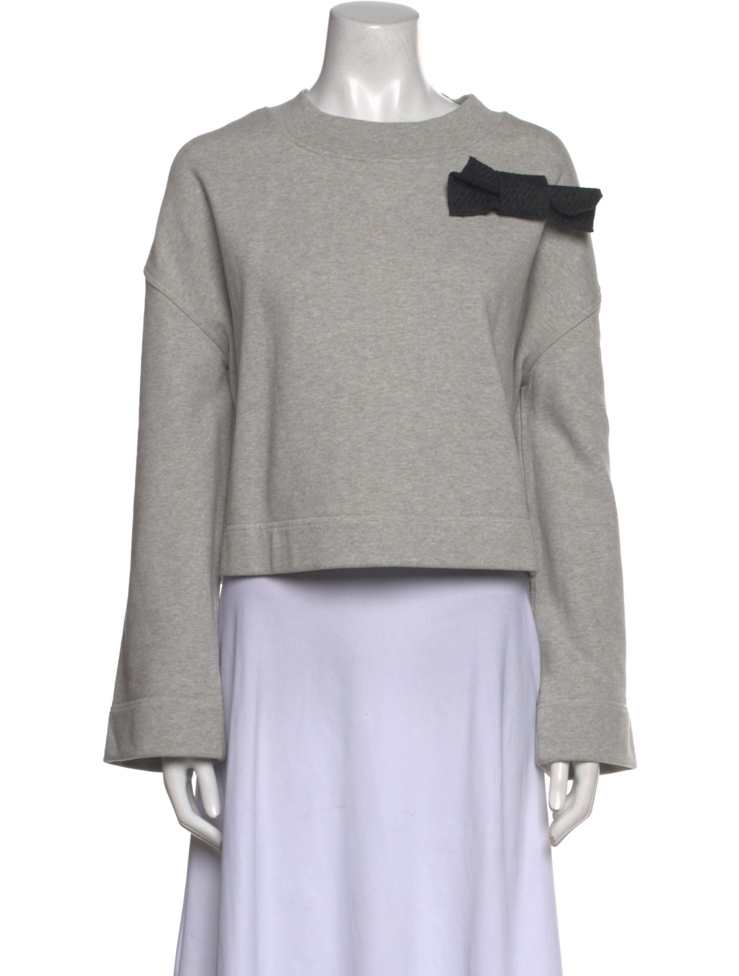 Burberry Crew Neck Long Sleeve Top