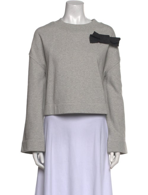 Burberry Crew Neck Long Sleeve Top