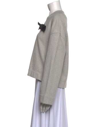 Burberry Crew Neck Long Sleeve Top