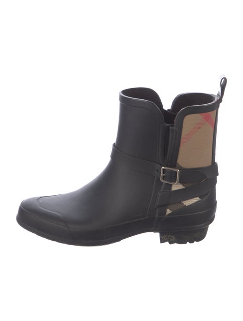 Burberry Rubber Printed Rain Boots