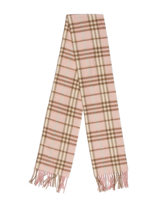Burberry Cashmere Striped Scarf