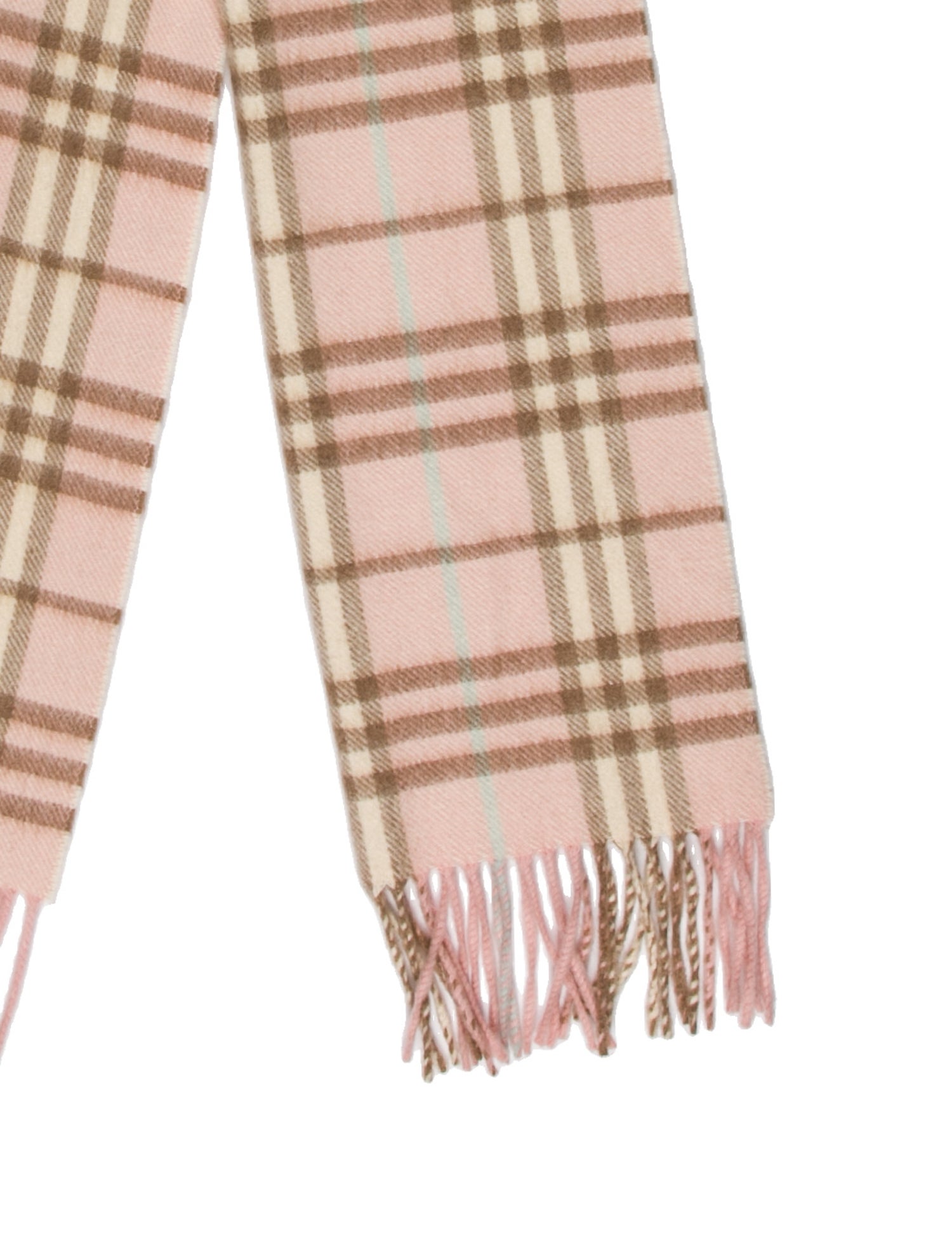 Burberry Cashmere Striped Scarf