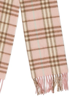 Burberry Cashmere Striped Scarf
