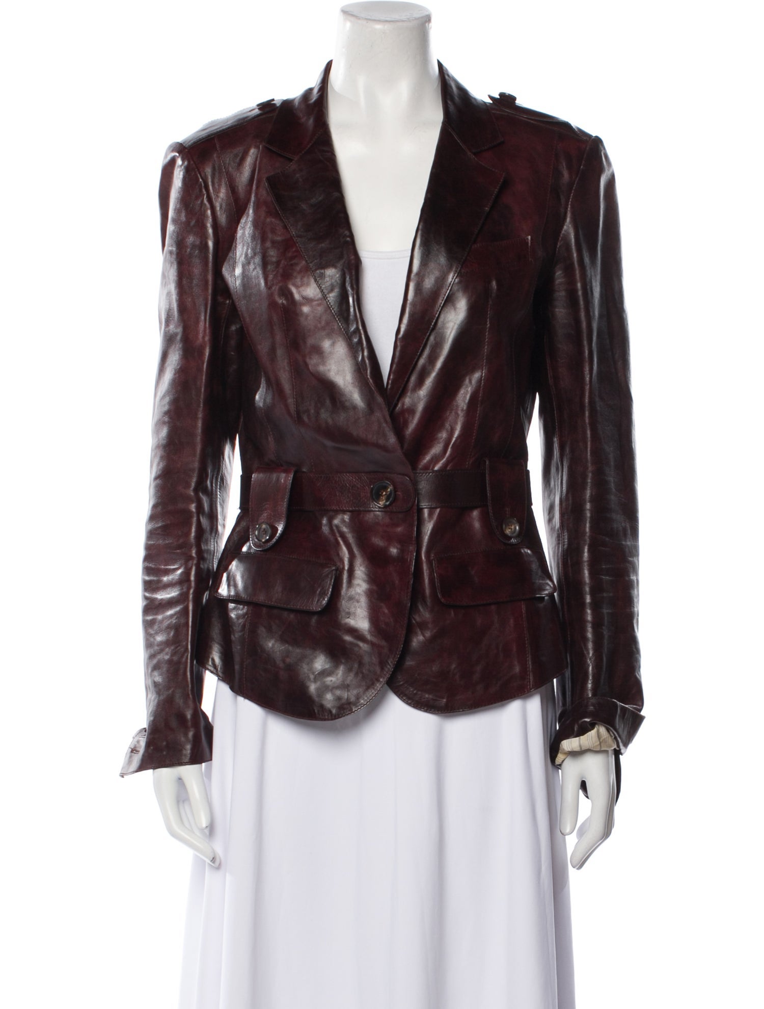 Burberry Leather Jacket