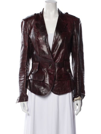 Burberry Leather Jacket