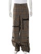 Burberry Plaid Print Cargo Pants
