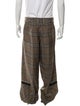 Burberry Plaid Print Cargo Pants