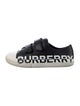 Burberry Kids Leather Low Top Sneakers