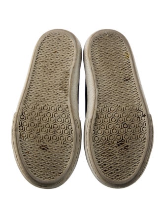 Burberry Kids Leather Low Top Sneakers