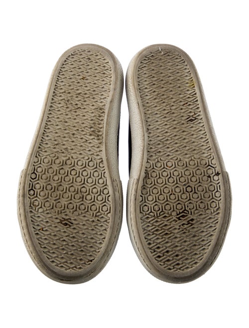 Burberry Kids Leather Low Top Sneakers