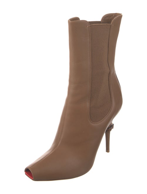 Burberry Leather Chelsea Boots