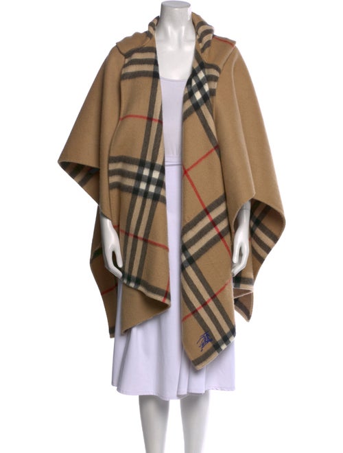 Burberry Cashmere Plaid Print Sweater