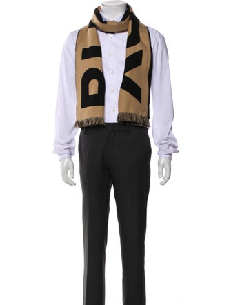 Burberry Wool Graphic Print Scarf