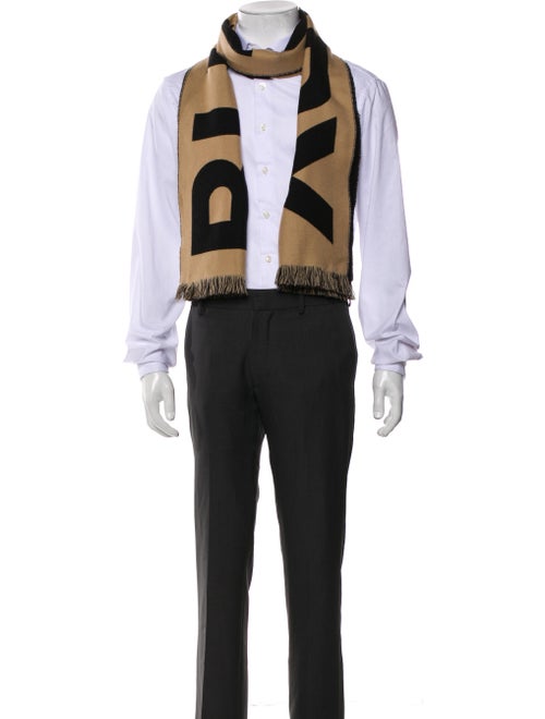 Burberry Wool Graphic Print Scarf