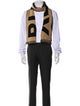 Burberry Wool Graphic Print Scarf
