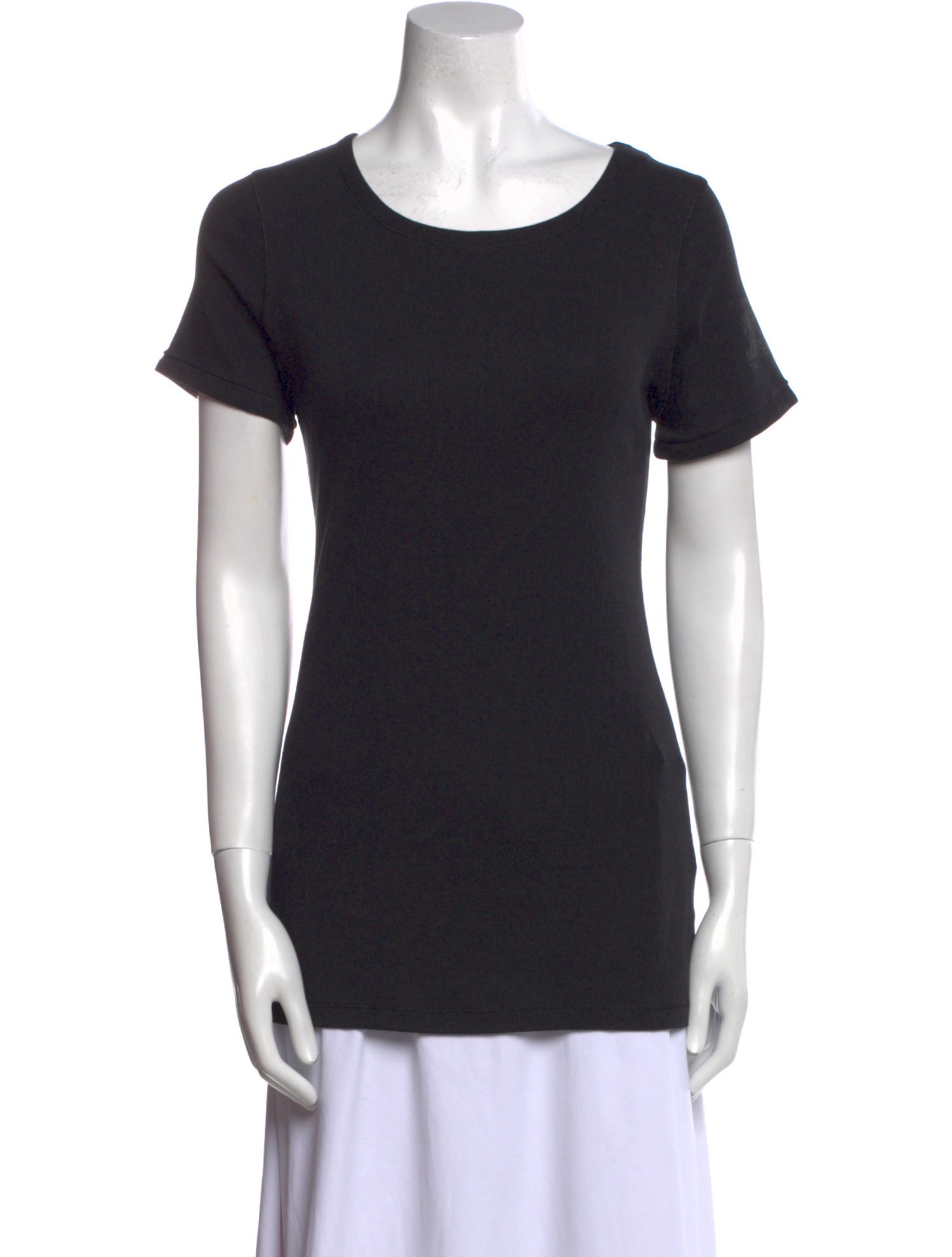 Burberry Brit Scoop Neck Short Sleeve T-Shirt