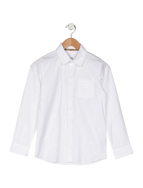 Burberry Boy's Button Up Dress Shirt