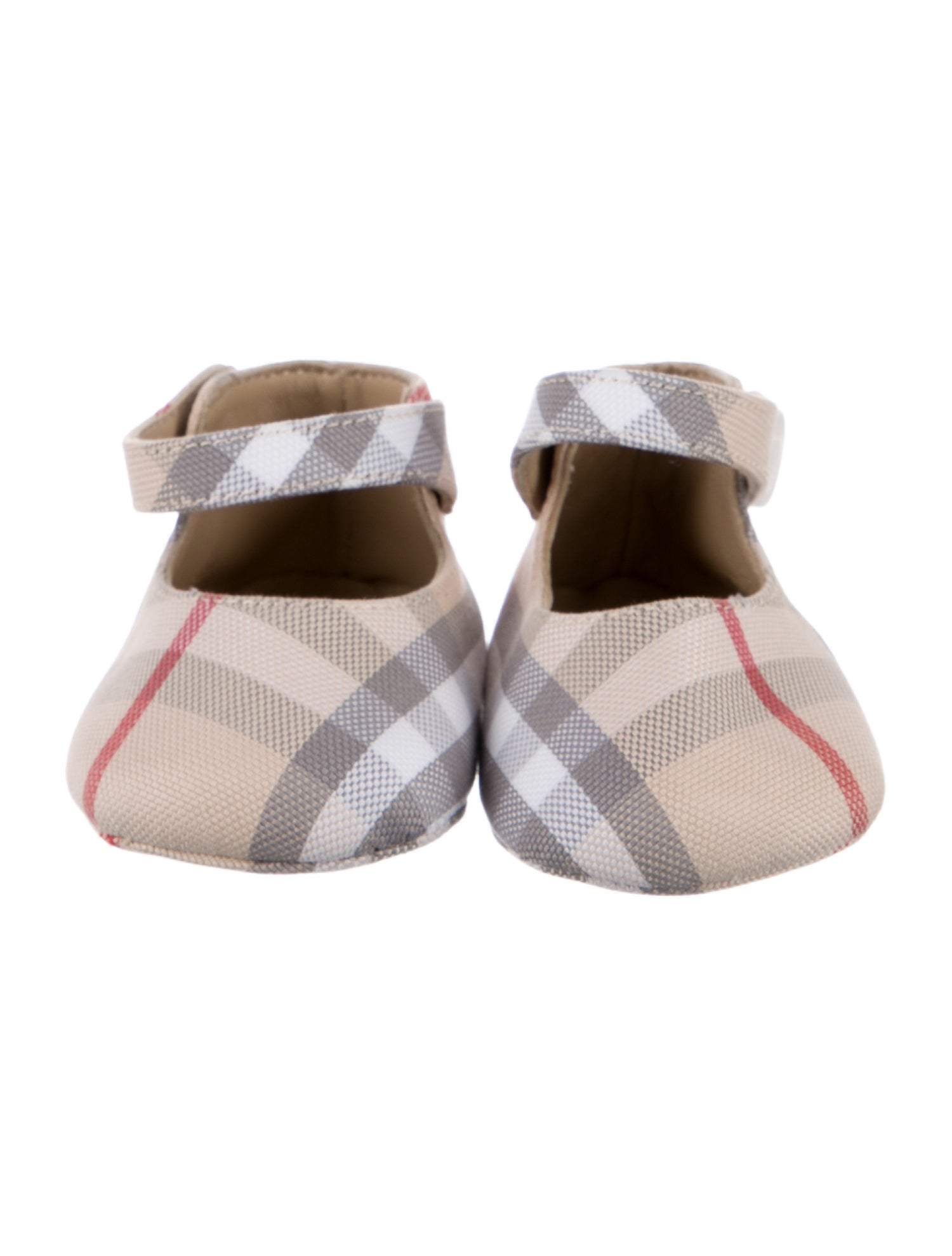 Burberry Infant Girls' Check Pattern Booties
