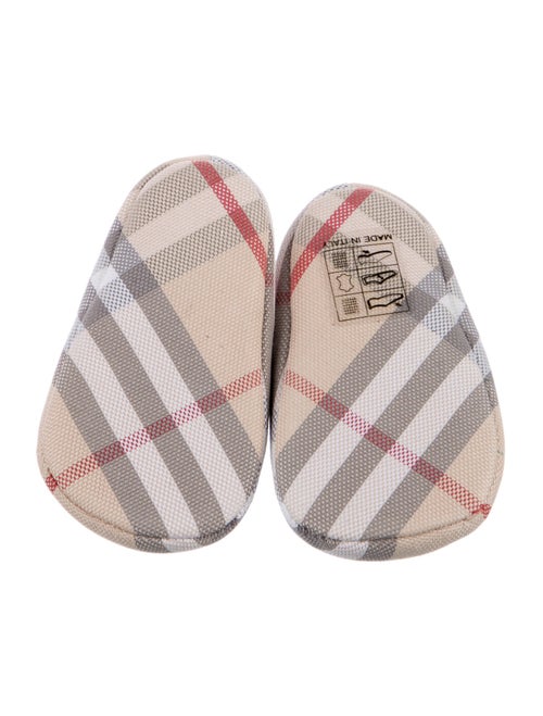 Burberry Infant Girls' Check Pattern Booties
