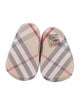 Burberry Infant Girls' Check Pattern Booties