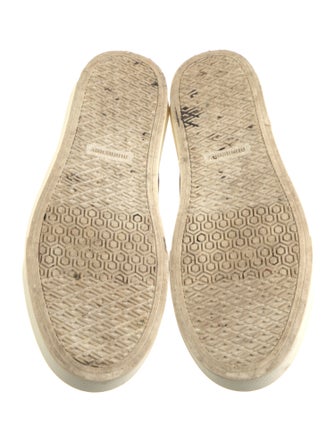 Burberry House Check Pattern Canvas Sneakers