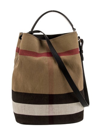 Burberry Exploded Check Hobo