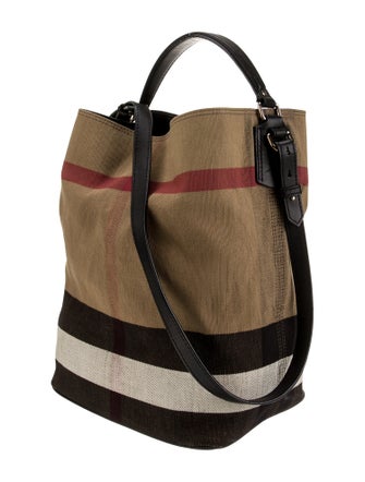 Burberry Exploded Check Hobo