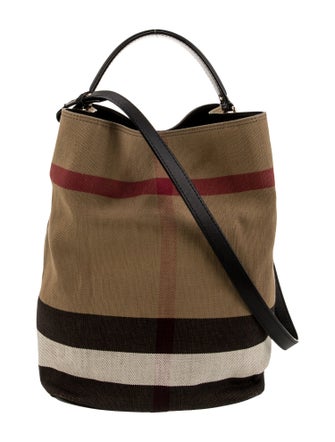 Burberry Exploded Check Hobo