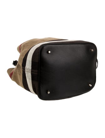 Burberry Exploded Check Hobo