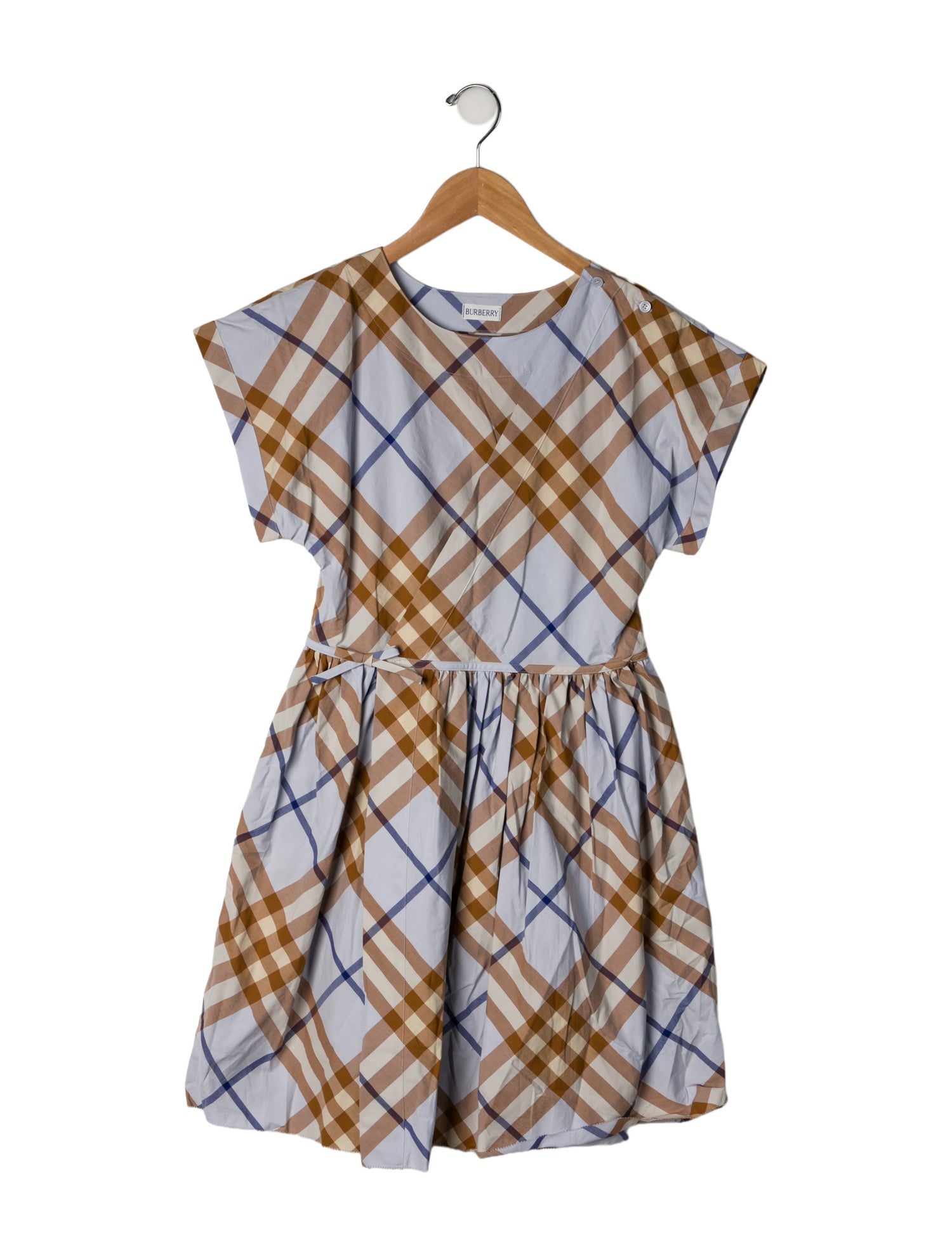 Burberry Short Sleeve Dress