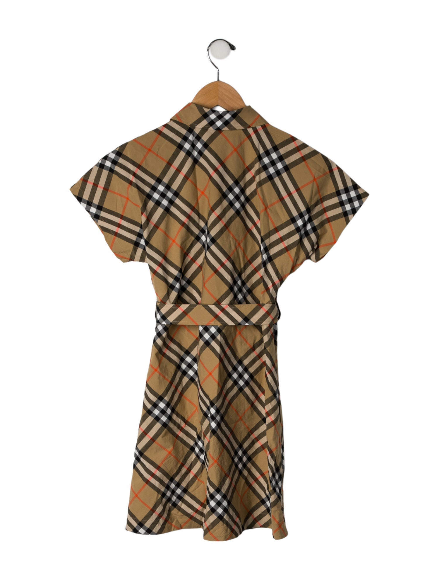 Burberry Nova Check Short Sleeve Dress