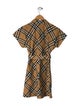 Burberry Nova Check Short Sleeve Dress