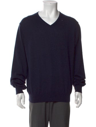 Burberry Exploded Check Pattern Merino Wool Pullover