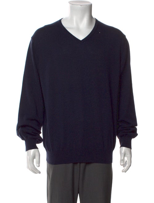 Burberry Exploded Check Pattern Merino Wool Pullover