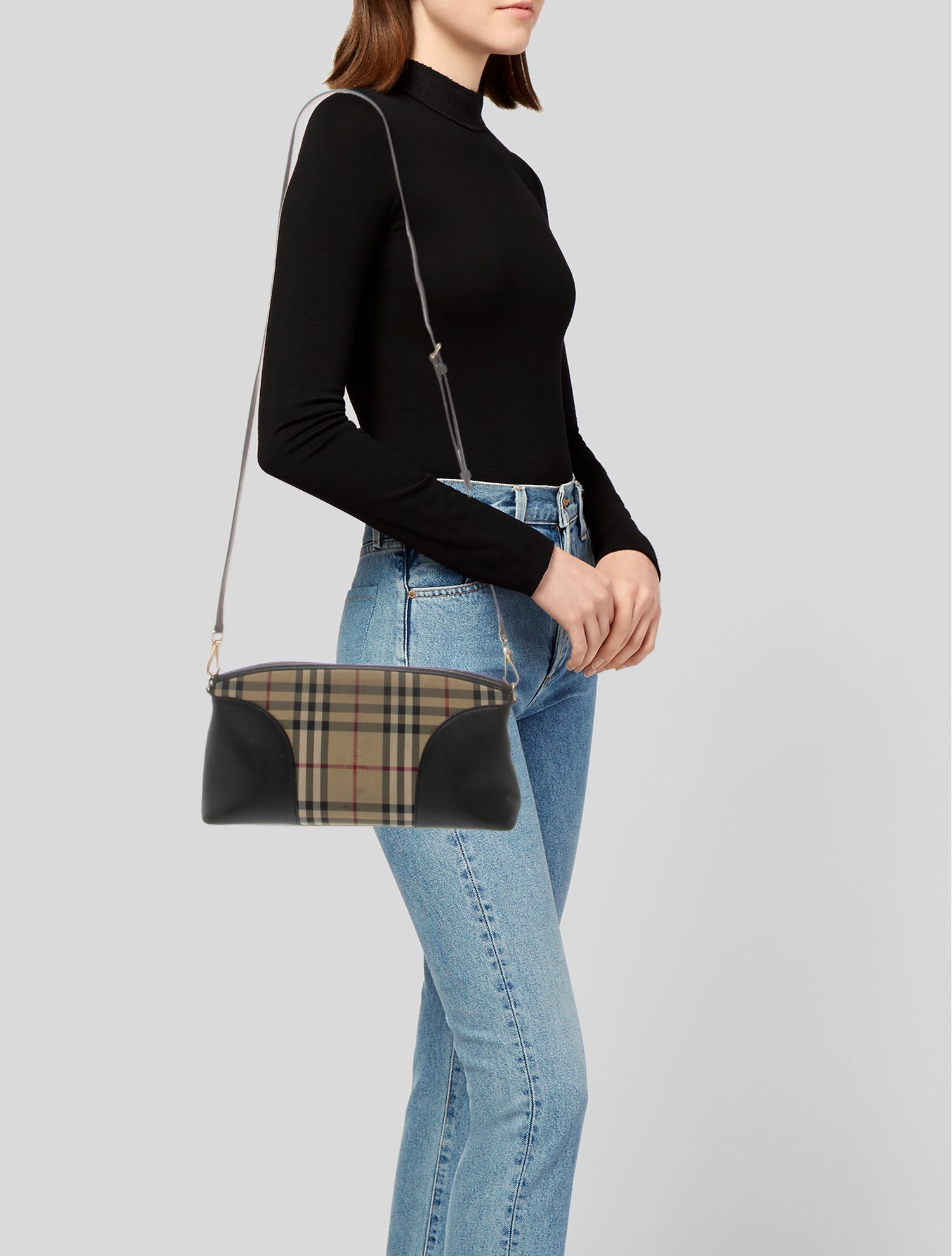 Burberry Canvas Crossbody Bag
